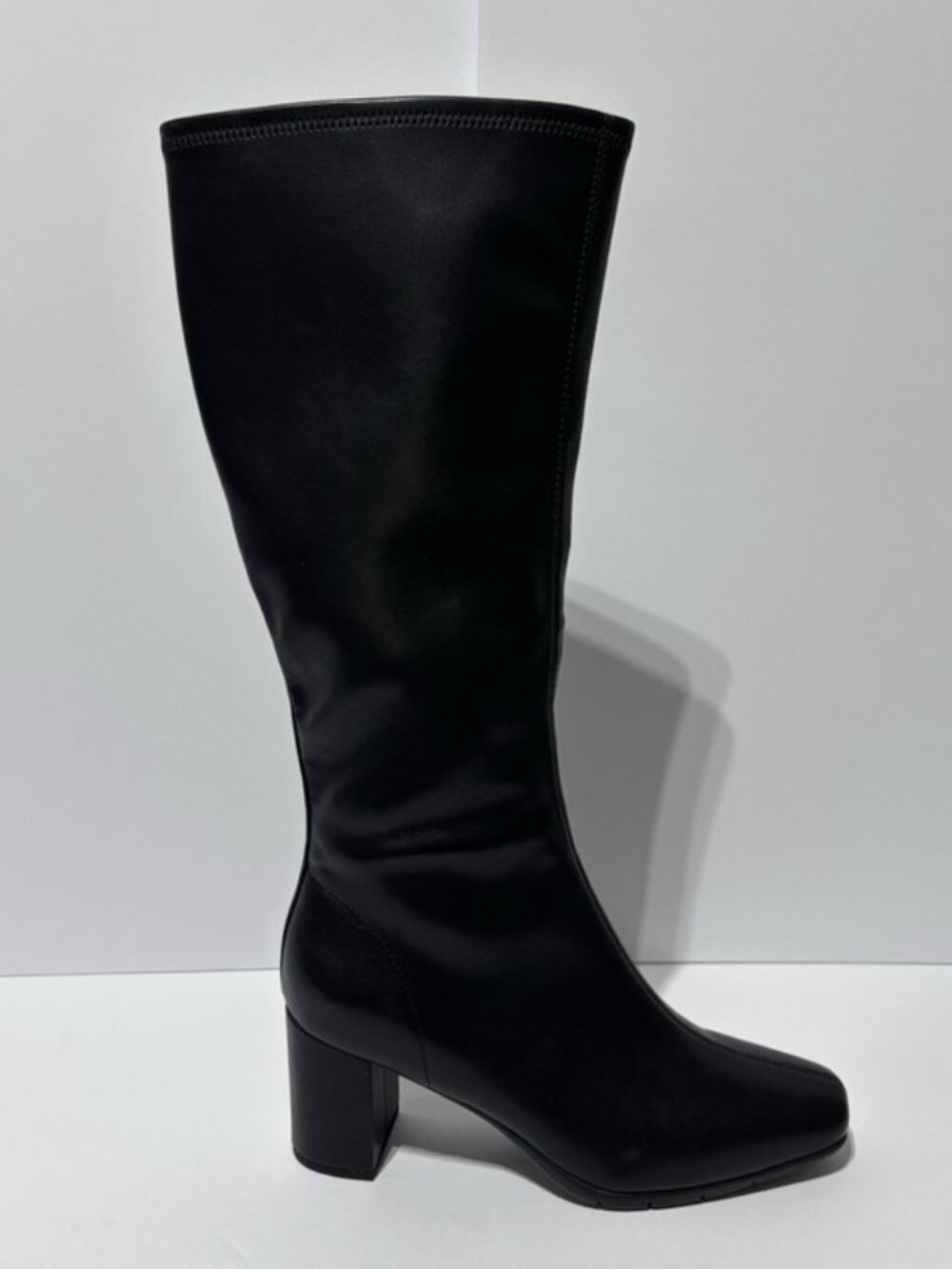 Aerosoles Women’s Micah Black Tall Block Heel Boots, Size 9 M